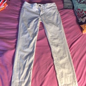 white American Eagle jeans